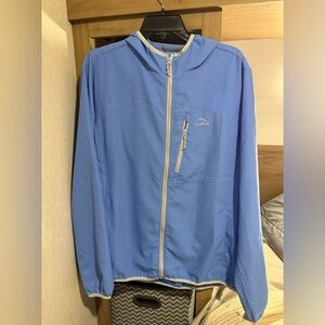 L L Bean Women’s No Fly Zone Insect Repellent Jacket. Size XL BLUE